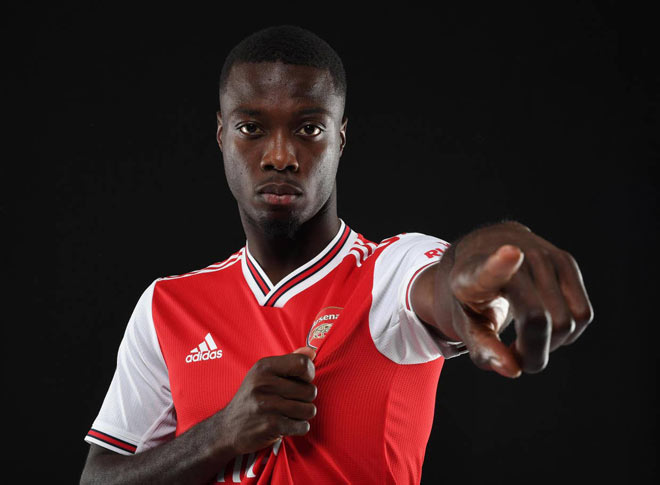 "Bom tấn" Nicolas Pepe háo hức chờ đá trận ra mắt Arsenal