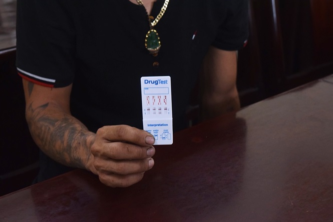 Test nhanh cho kết quả Việt dương tính với chất ma túy