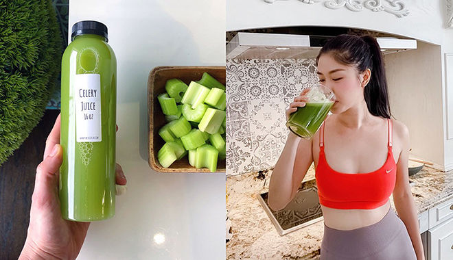 Nước ép cần tây như con dao hai lưỡi.