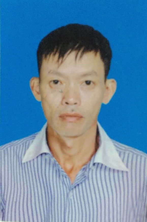 Chân dung nghi phạm Hoàng Văn Sắt. (Ảnh: UBND TP.Uông Bí).