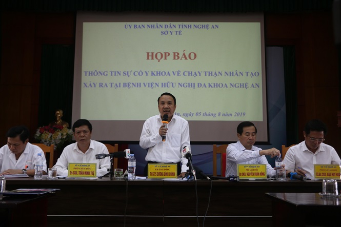 Công bố 'thủ phạm' gây ra sự cố chạy thận tại Nghệ An - 2