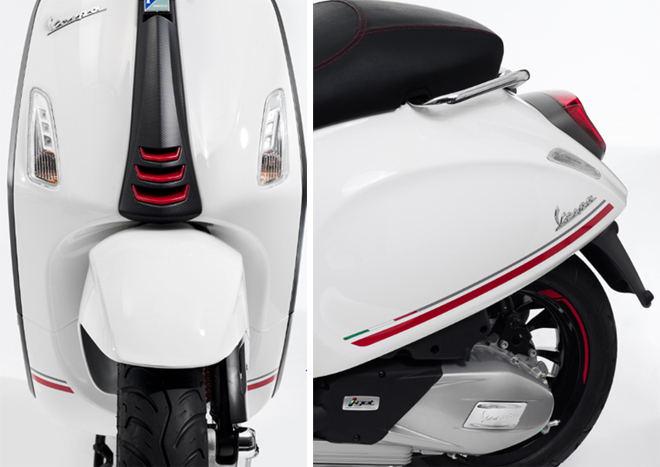 Mỹ nữ Cara và hot boy Jsol tạo dáng cực ngầu bên Vespa Sprint Carbon 2019 - 5