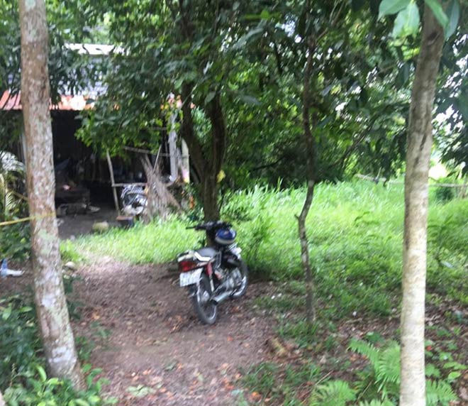 Ngôi nhà nơi phát hiện thi thể