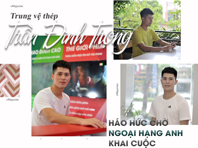 Bóng đá - Trung vệ thép Trần Đình Trọng: Háo hức chờ ngoại hạng Anh khai cuộc