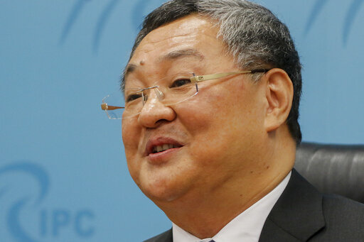Ông Phú Thông, Giám đốc Cục kiểm soát vũ khí trực thuộc Bộ Ngoại giao Trung Quốc (Ảnh: AP)