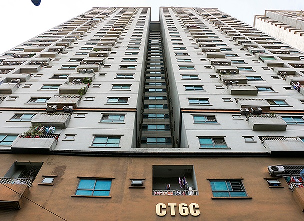 Công ty Bemes tự ý xây thêm toà nhà CT6C Khu đô thị Kiến Hưng
