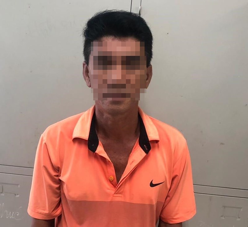 Phạm Văn Dũng tại cơ quan công an