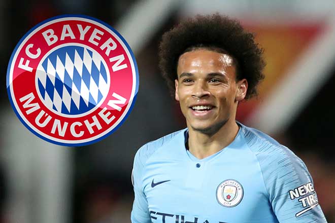 Sane đồng ý gia nhập Bayern Munich với giá 102 triệu bảng