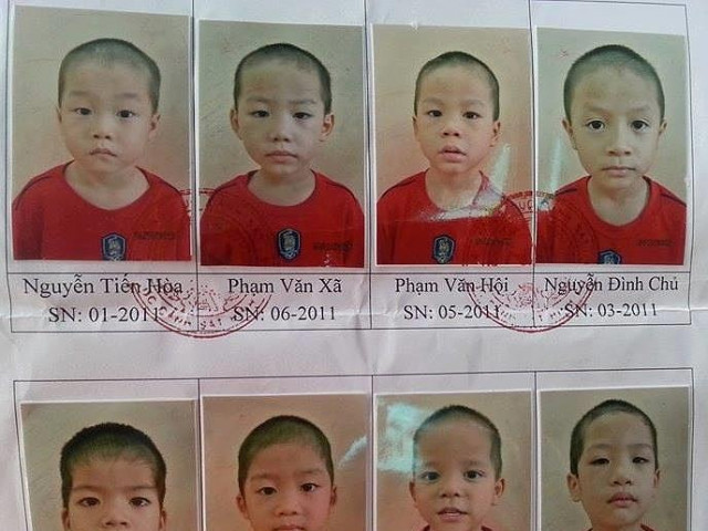 Bộ Công an tìm thân nhân 8 bé trai bị bán sang Trung Quốc