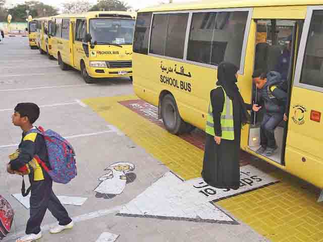 Giáo dục - du học - Trường học ở UAE lắp cảm biến thông minh để tránh bỏ quên học sinh trên xe bus