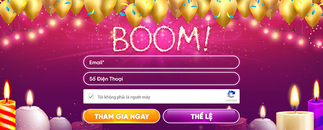 Chương trình game boom thú vị với giftcode trị giá tới 450.000đ