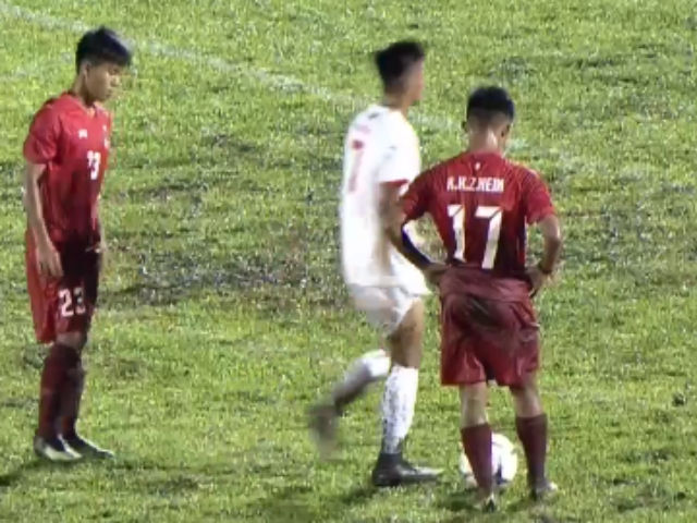 U18 Myanmar - U18 Philippines: Hiệp 2 bùng nổ, 4 đòn choáng váng