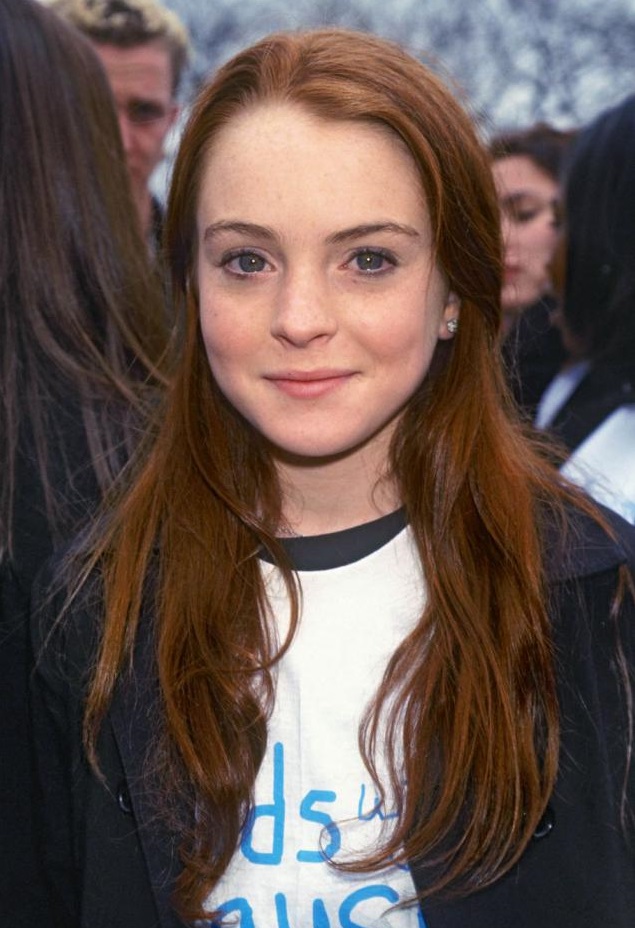 Đôi môi mỏng trước kia của&nbsp;Lindsay Lohan.