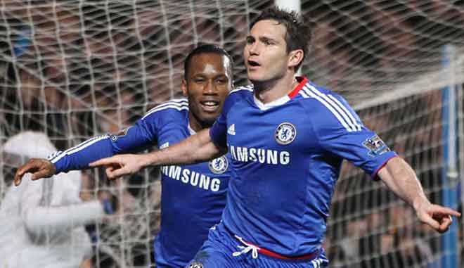 Chelsea - Lampard đấu MU: 13 năm chỉ 4 lần ăn mừng ở Old Trafford - 1