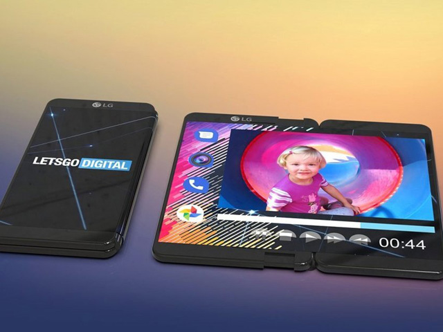 Dế sắp ra lò - LG "chơi lớn" với smartphone gập lại kèm bút cảm ứng