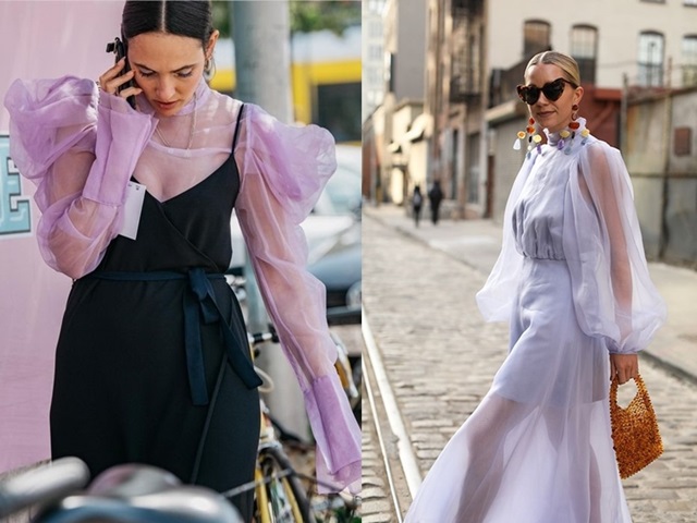 Thời trang - 3 cách mặc xuyên thấu đẹp miễn chê ngày giao mùa