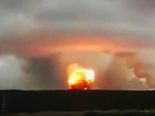 Media - Nổ kho đạn trong căn cứ quân sự ở Nga gây ra cột khói che kín một vùng trời