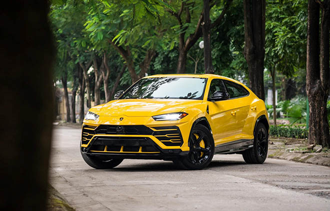 Cận cảnh Lamborghini Urus với ngoại thất màu xanh quân đội của đại gia Đặng Lê Nguyên Vũ - 11