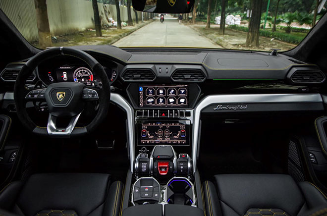 Cận cảnh Lamborghini Urus với ngoại thất màu xanh quân đội của đại gia Đặng Lê Nguyên Vũ - 6