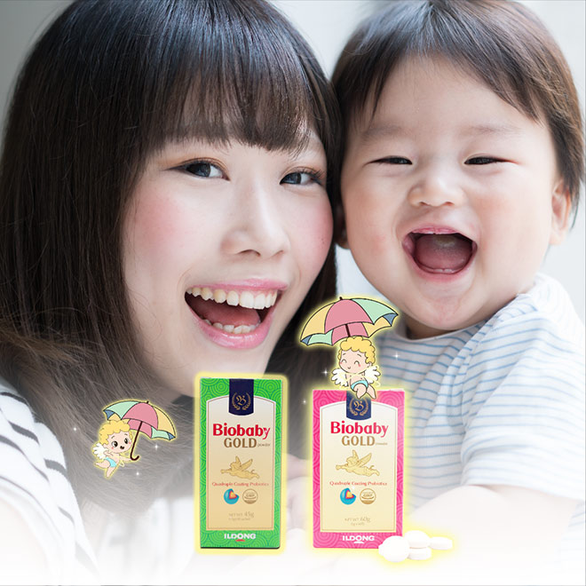 Có Biobaby Gold – mẹ yên tâm về hệ tiêu hóa của bé