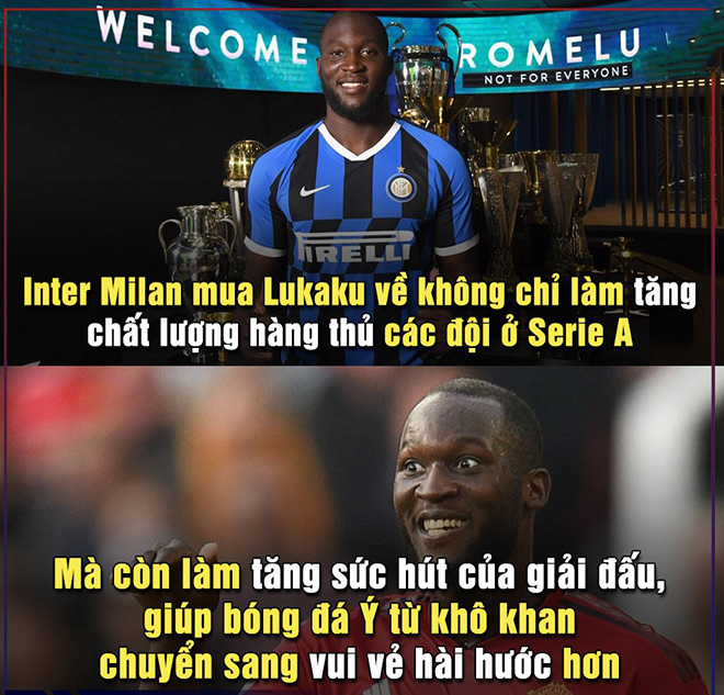Chắc chắn giải Ý năm nay sẽ nhiều màu sắc hơn khi có sự xuất hiện của Lukaku.