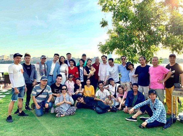 Hình ảnh về tập cuối của bộ phim được Bảo Thanh chia sẻ.