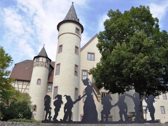 Pháo đài tại Lohr am Main, nơi ở của phu nhân Sophia thời trẻ (Ảnh: Barbara Grimm)