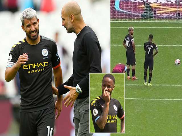 Bóng đá - "Biến" ở Man City: Pep Guardiola chỉ mặt mắng Aguero, siêu sao nổi giận bỏ đi?
