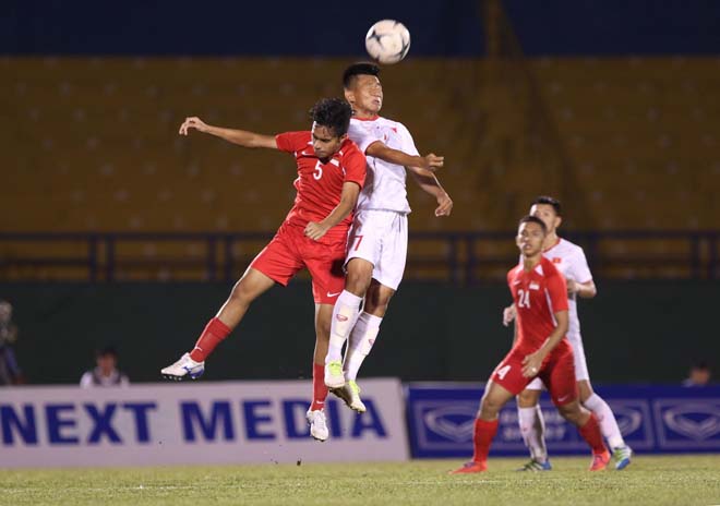 Trực tiếp bóng đá U18 Việt Nam - U18 Singapore: Tấn công những phút cuối trận (Hết giờ) - 22