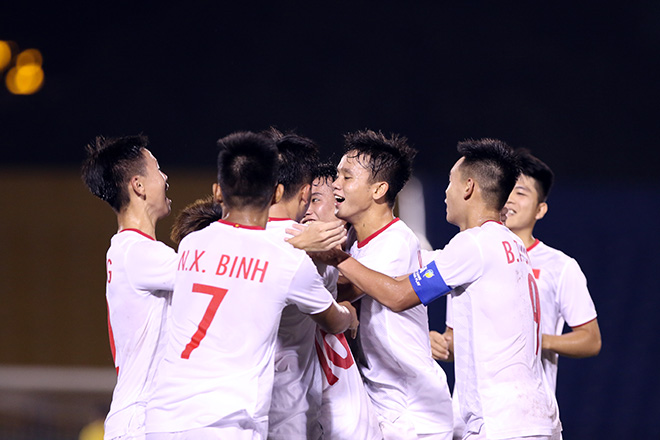 U18 Việt Nam đại thắng U18 Singapore