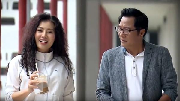 Ông đóng cặp cùng diễn viên Thanh Hương trong "Nàng dâu order".