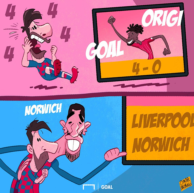 Messi "run sợ" với chiến thắng tưng bừng ngày mở màn của Liverpool.
