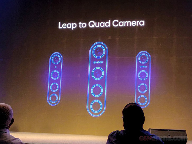 Hệ thống 4 camera cũng sẽ có trên Realme 5 và Realme 5 Pro.