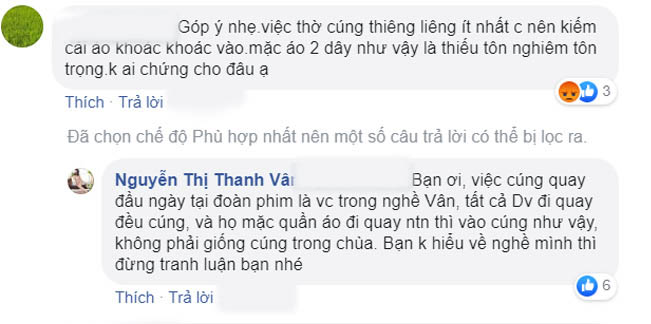 Ý kiến của dân mạng về cách ăn mặc của nữ diễn viên