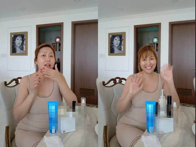 Phi Thanh Vân lộ thân hình sồ sề khi livestream.