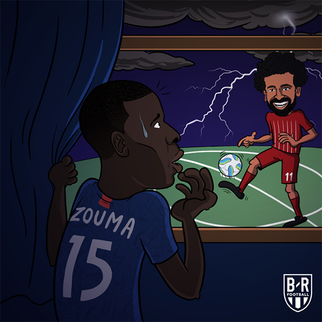 Zouma đang tỏ ra "run rẩy" trước trận đấu với Liverpool sắp tới.