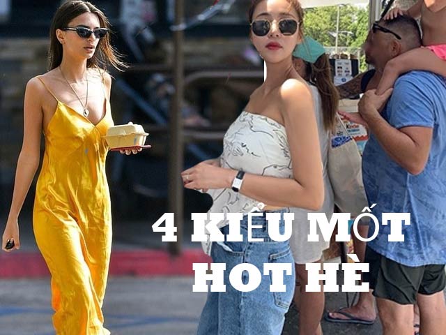 Khăn hóa áo, short bermuda...: 4 kiểu mốt hot từ Á sang Âu