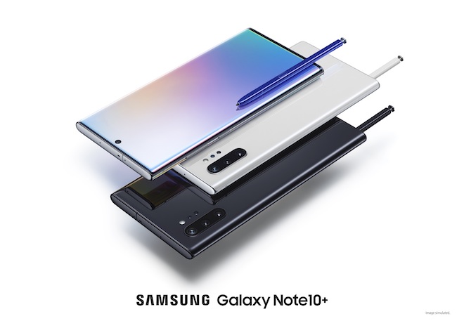 Samsung Galaxy Note10+.