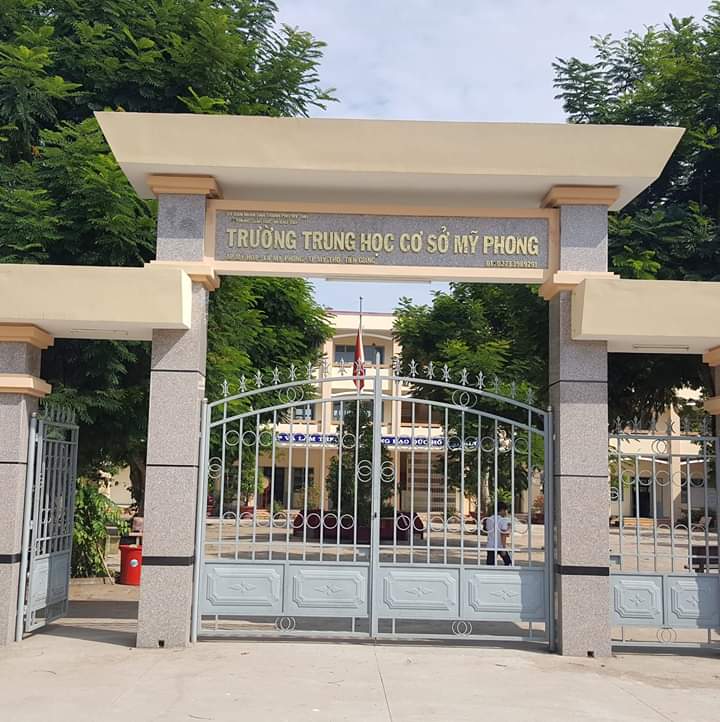 Ngôi trường nơi bà Yến giảng dạy.