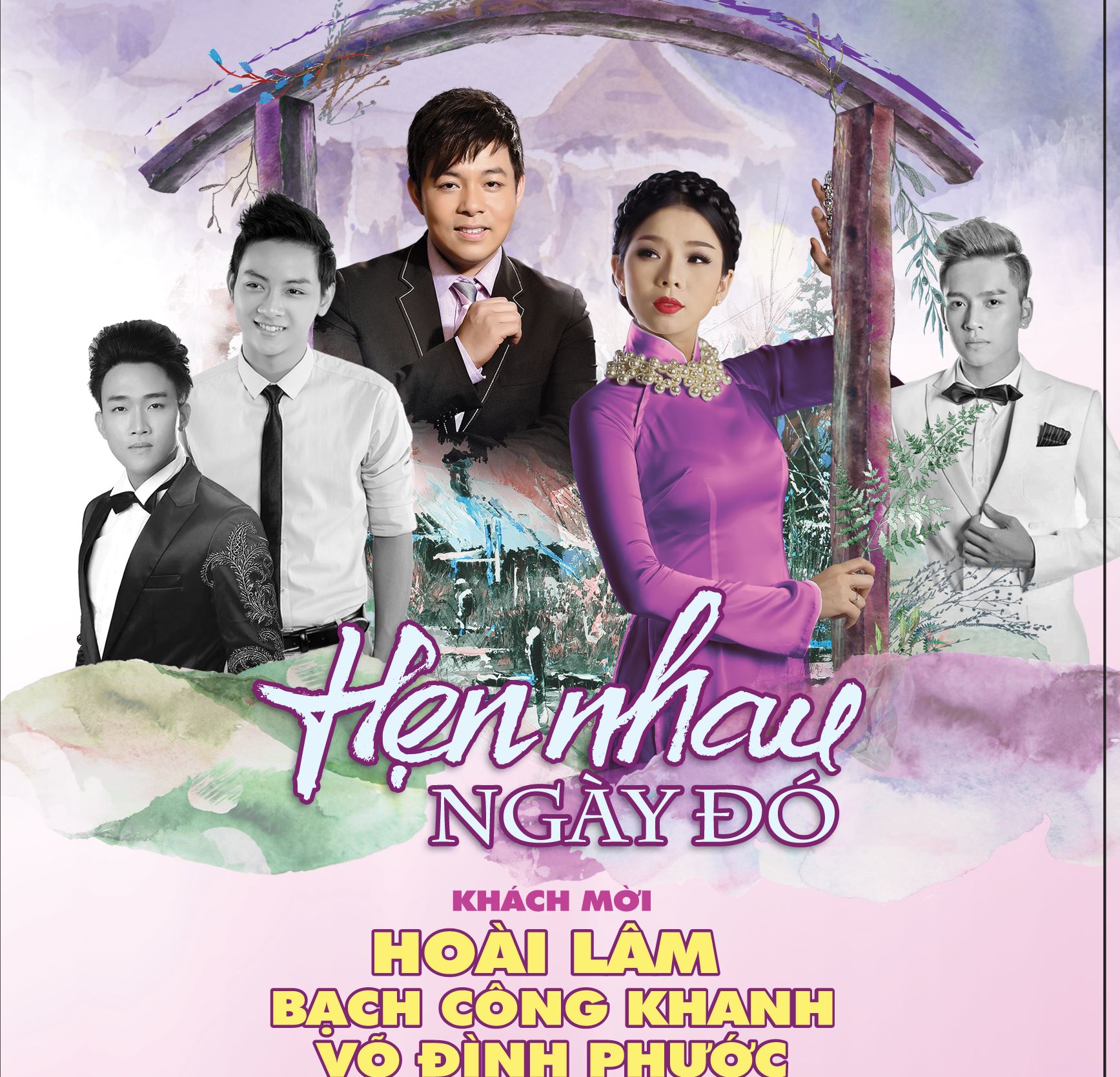Dàn ca sĩ tham gia live show Hẹn nhau ngày đó của Lệ Quyên.