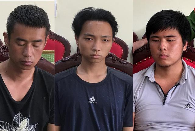 Chân dung ba nghi phạm giết tài xế taxi để cướp tài sản. Ảnh: M.P