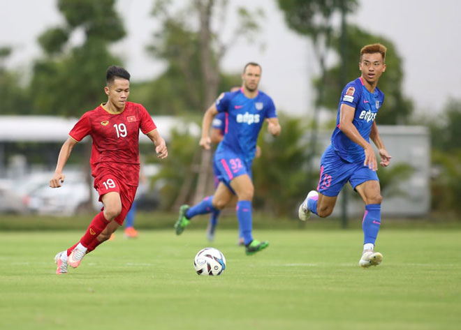 U23 Việt Nam đã có một hiệp đấu hứng khởi