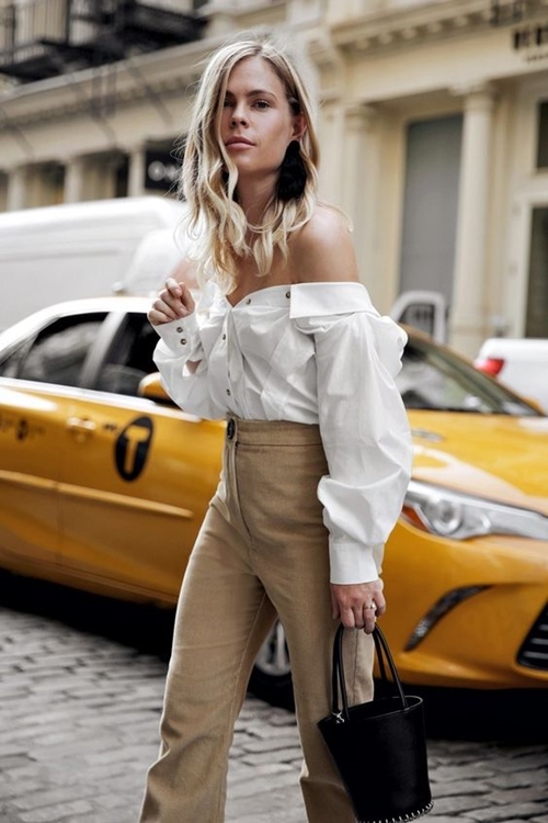 4 kiểu sơ mi trắng mát mắt cho ngày nóng nực - 7