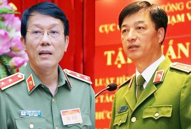 Trung tướng Lương Quang và Thiếu tướng Nguyễn Duy Ngọc.&nbsp;