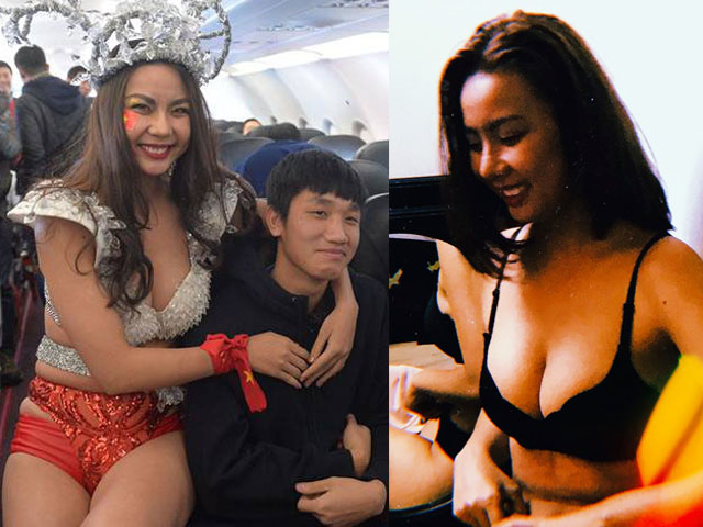 Đời sống Showbiz - Người mẫu mặc bikini đón U23 VN được mời đi "tiếp khách" giá 4.000 USD giờ ra sao?