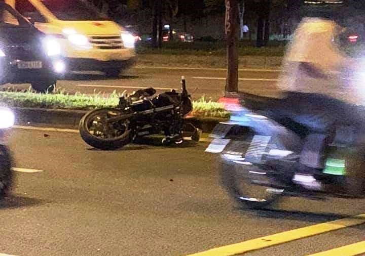  Hiện trường vụ tai nạn khiến anh Q. tử vong (Ảnh: Đông Thịnh)