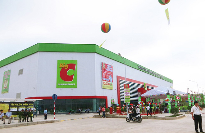 Trung tâm thương mại BigC tại Bắc Giang