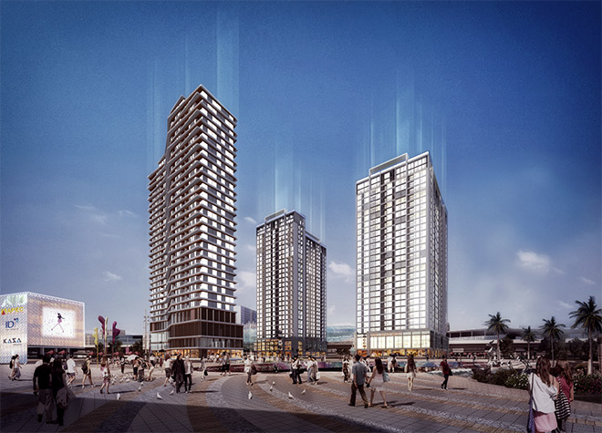 Phối cảnh dự án cao cấp Apec Aqua Park Bắc Giang