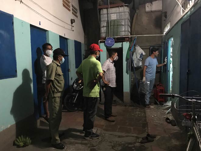 Công an khám nghiệm một&nbsp;vụ án trước đó.&nbsp;