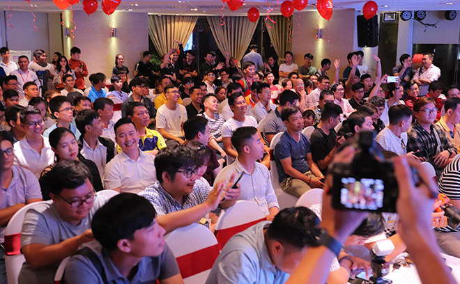 Các khách mời, người yêu công nghệ đã có 1 buổi trải nghiệm Galaxy Note 10 vô cùng thú vị.